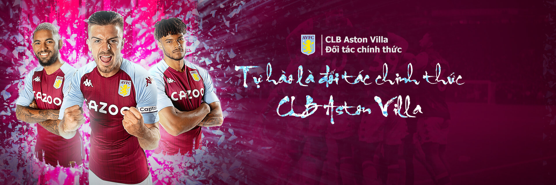 letou tài trợ chính aston villa